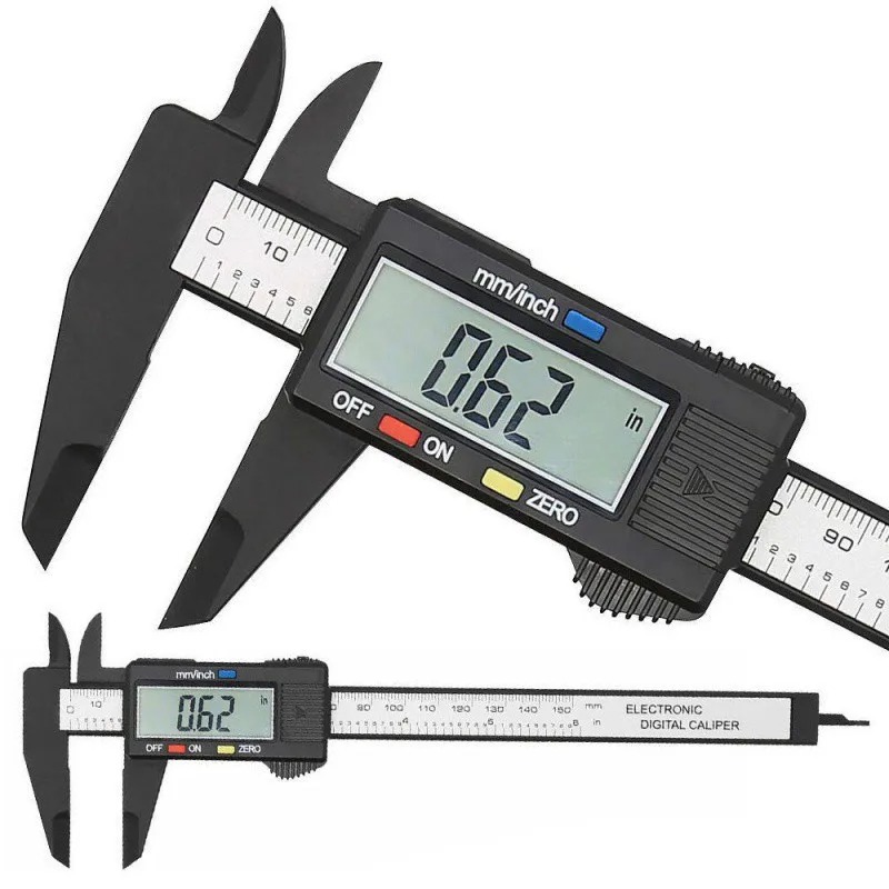 Digital Caliper 150Mm Stainless Steel - 150mm 100mm Elektronik Dijital Kumpas Karbon