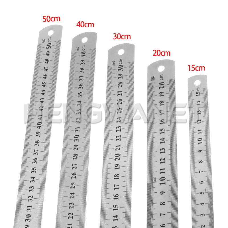 Digital Caliper 150Mm Stainless Steel - Metal Ölçekli Paslanmaz Çelik Düz Cetvel,