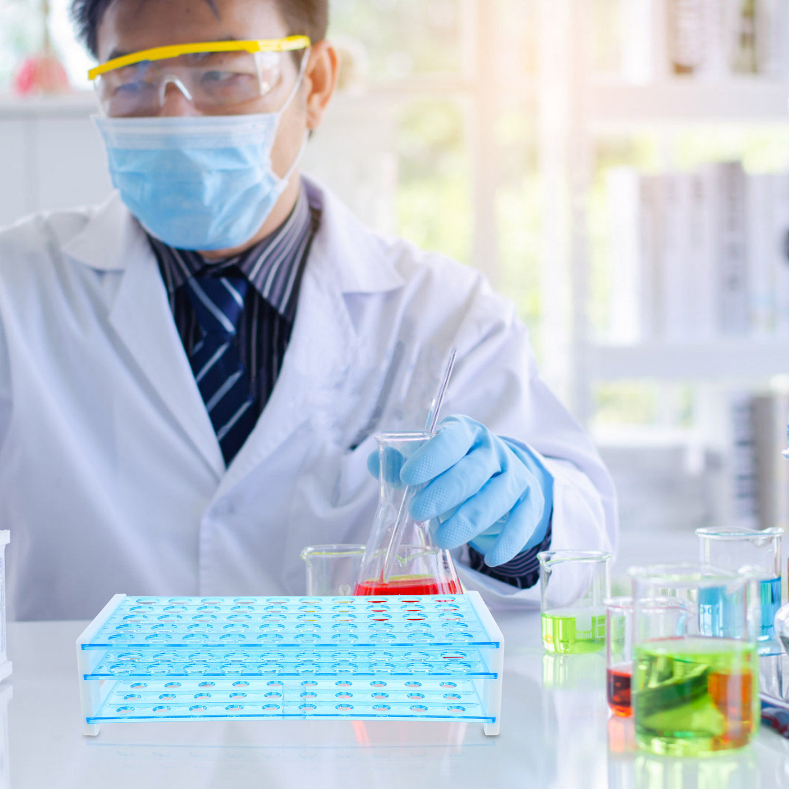 15 mm'lik Tüpler İçin 3 Katlı  - Lab Equipment incelemesi ve fiyatı