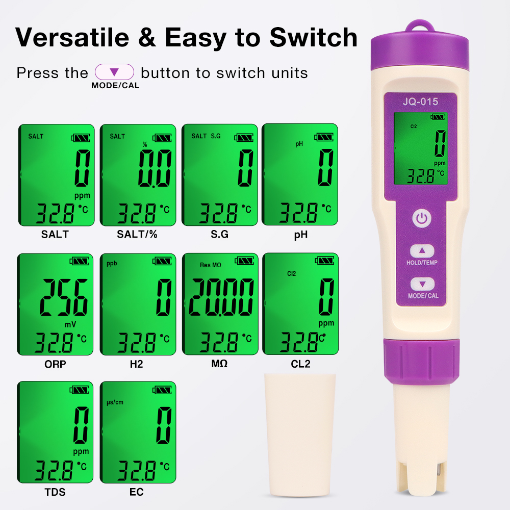 10'u 1 Arada Su Kalitesi Test  - Ph Meter Digital Water Tester incelemesi ve fiyatı