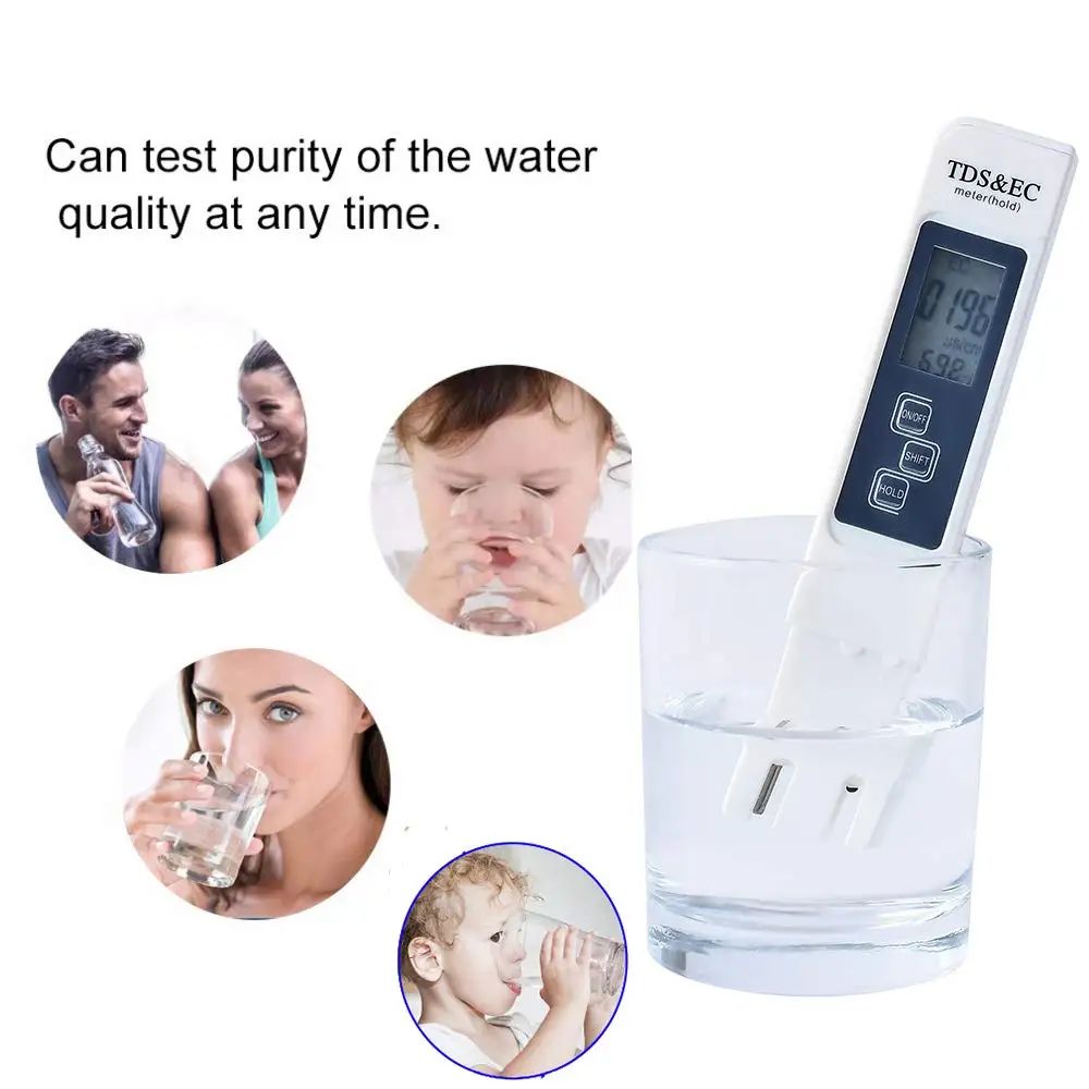 Dijital TDS EC Su Test Cihazı  - Ph Meter Digital Water Tester incelemesi ve fiyatı