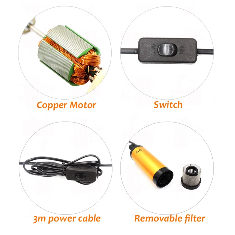 Mini Dalgıç Dizel Yakıt Transf - Mini Peristaltic Pump 12V incelemesi ve fiyatı