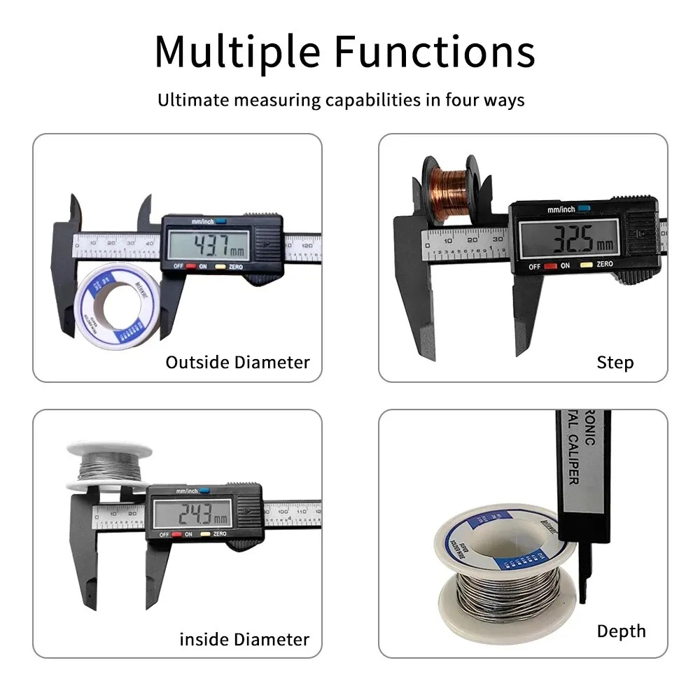 Karbon Fiber Dijital Kumpas 15 - Digital Caliper 150Mm Stainless Steel incelemesi ve fiyatı