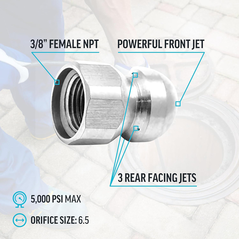 Kanalizasyon Jetter Memesi Bas - Vacuum Chamber Kit With Pump incelemesi ve fiyatı
